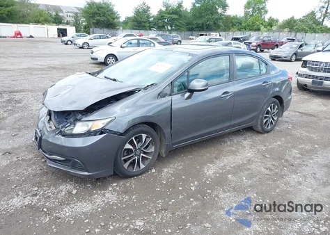 2013 Honda Civic Ex from USA, damaged, VIN 2HGFB2F86DH517285